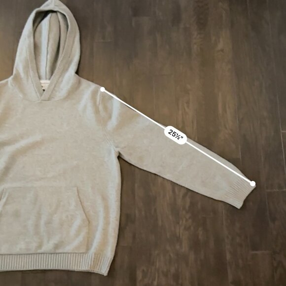 Gray Goodfellow Large Men's Hoodie Sweater - Picture 8 of 9